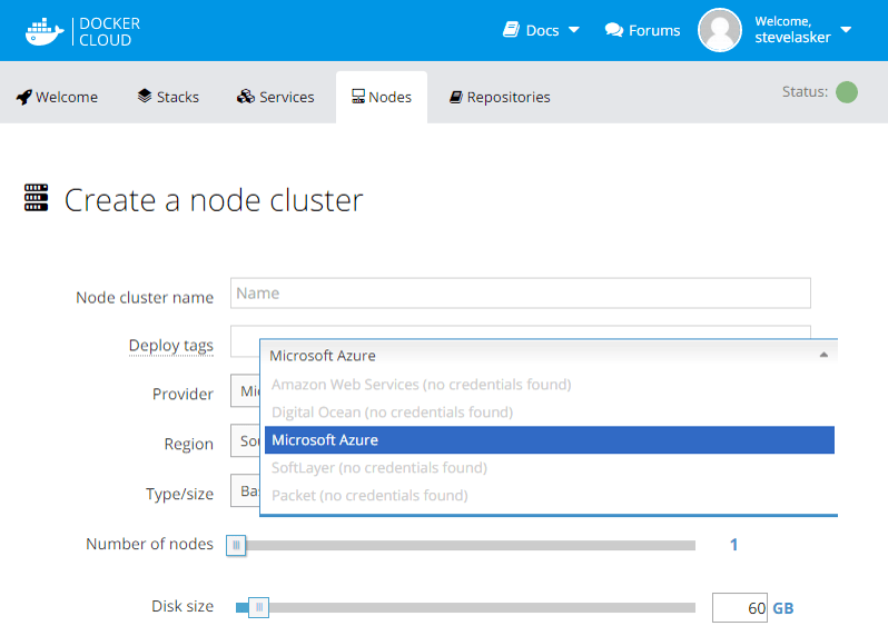 DockerCloudCreateInstances